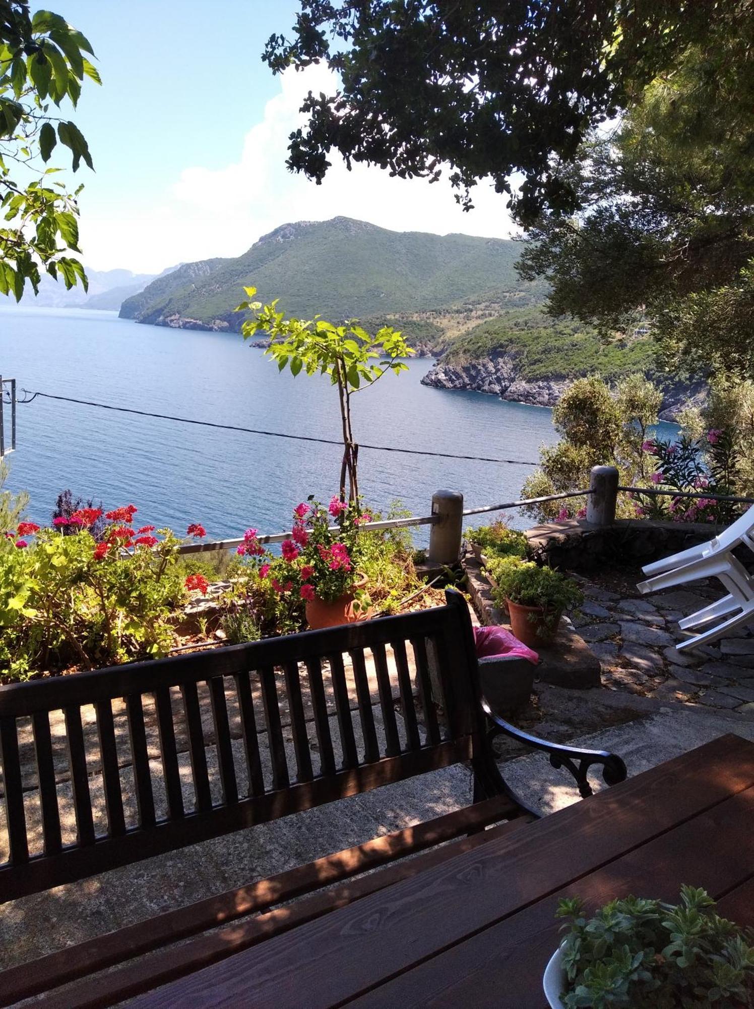 Ferienwohnung Andreas' House #Dialiskari4# Limniónas Exterior foto